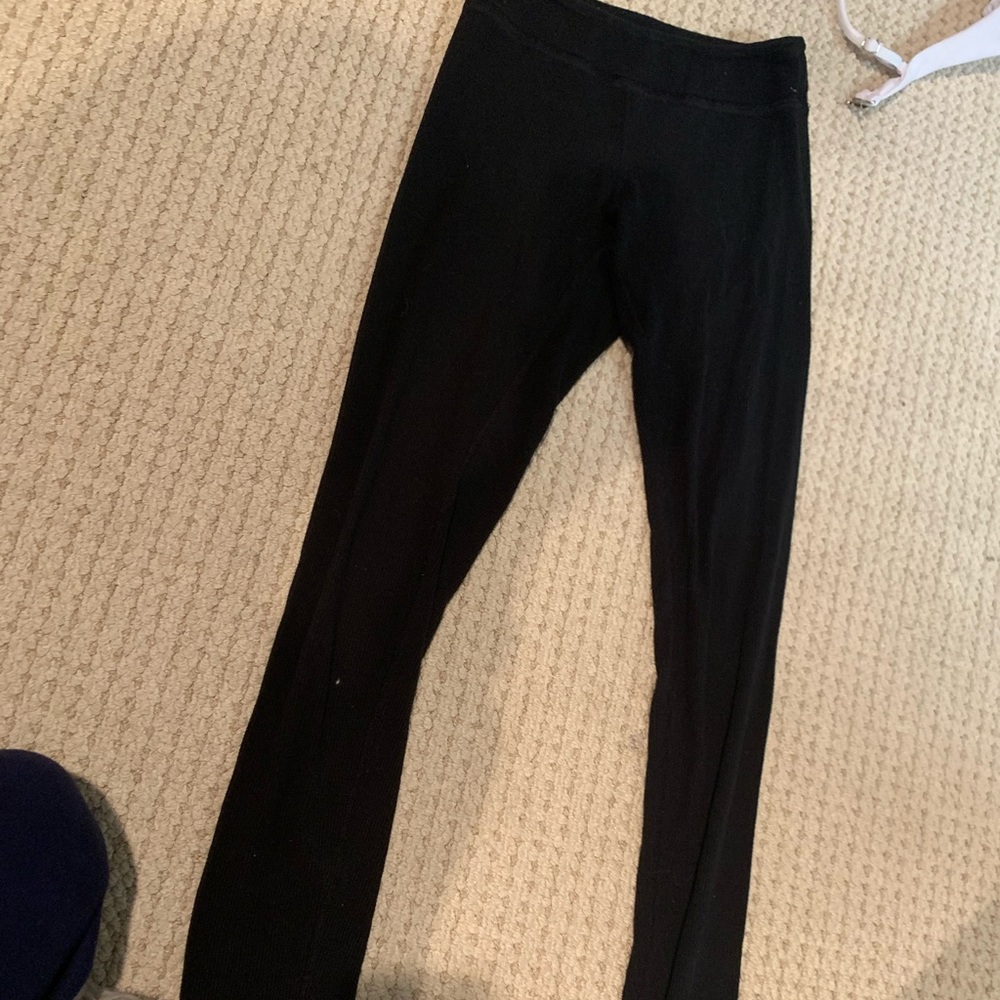 Ribbed leggings